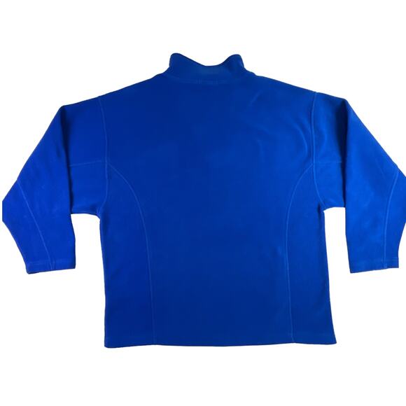 North End Long Sleeve Quarter Zip Pullover Bunny Hug Sweatshirt Pockets Blue - Picture 2 of 13